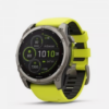 Garmin fenix 8 51mm Solar Sapphire Titanium DLC with Yellow Band 010-02907-20