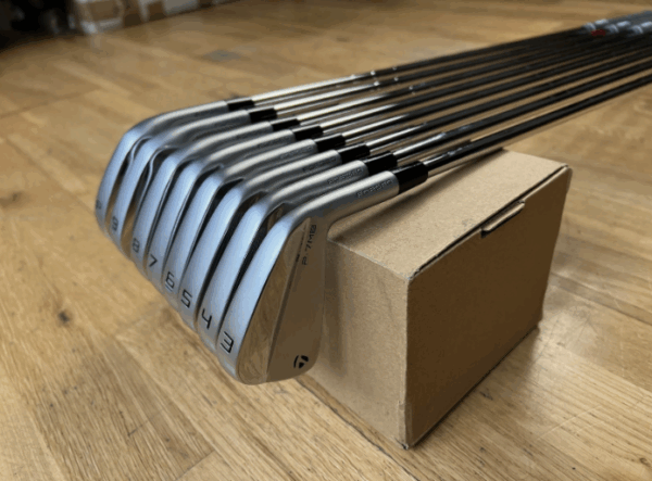 Taylormade P7-MB Forged Iron Set 3-PW KBS Tour Stiff Flex Shafts - Image 9