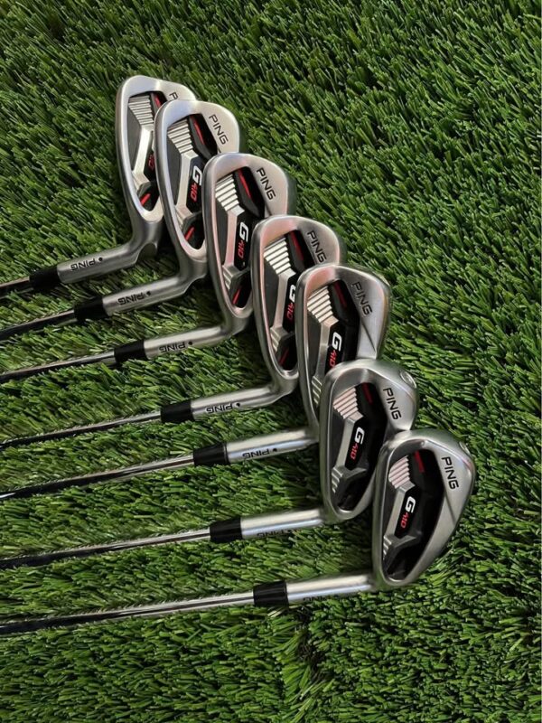 Ping G410 Golf Iron Set (5i-PW, Regular Flex, Steel Shaft)