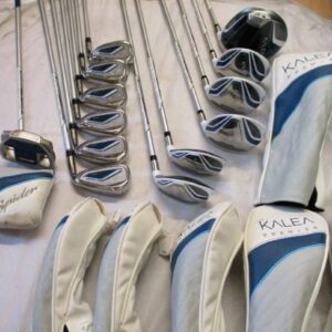 Ladies TaylorMade Kalea Premier 14-Piece Package Set – Graphite (Women’s Flex)