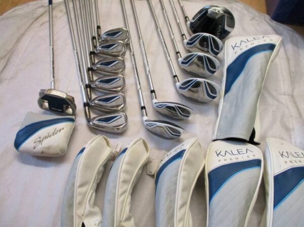 Ladies TaylorMade Kalea Premier 14-Piece Package Set – Graphite (Women’s Flex)