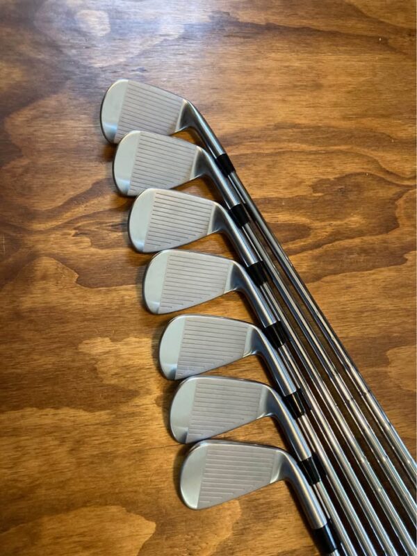 LH Mizuno Pro 245 Iron Set Left Handed / 5-GW Stiff Flex Steel Shafts - Image 3