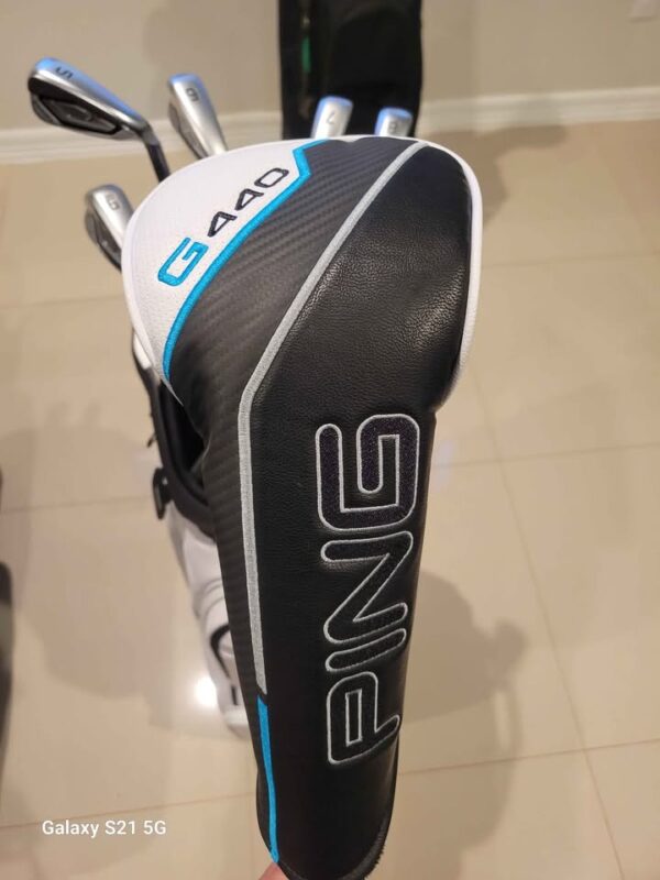Complete Golf Set – PING G440 MAX Driver + G440 Iron Set + PING DLX Cart Bag - Image 4