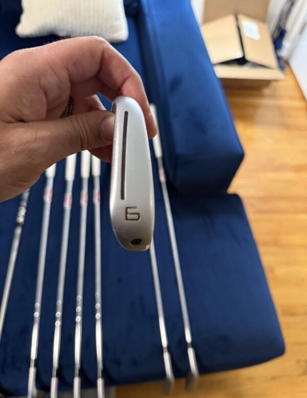 TaylorMade P790 iron set, 4-PW, right-handed, stiff flex, Steel-KBS Tour Lite Shafts, Driver & Woods - Image 2