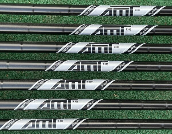 Titleist T200 Black Limited Edition Iron Set 4-PW AMT Black R300 Regular NEW!. - Image 5