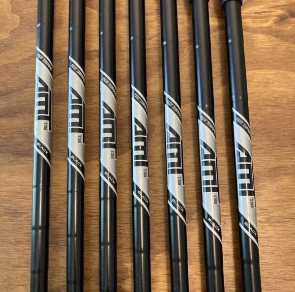 Titleist T200 Black Iron Set – AMT Black Stiff Shaft (Limited Edition) - Image 6