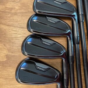 Titleist T200 Black Iron Set – AMT Black Stiff Shaft (Limited Edition)
